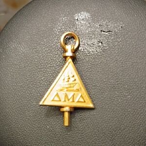Gold Triangle Pendant